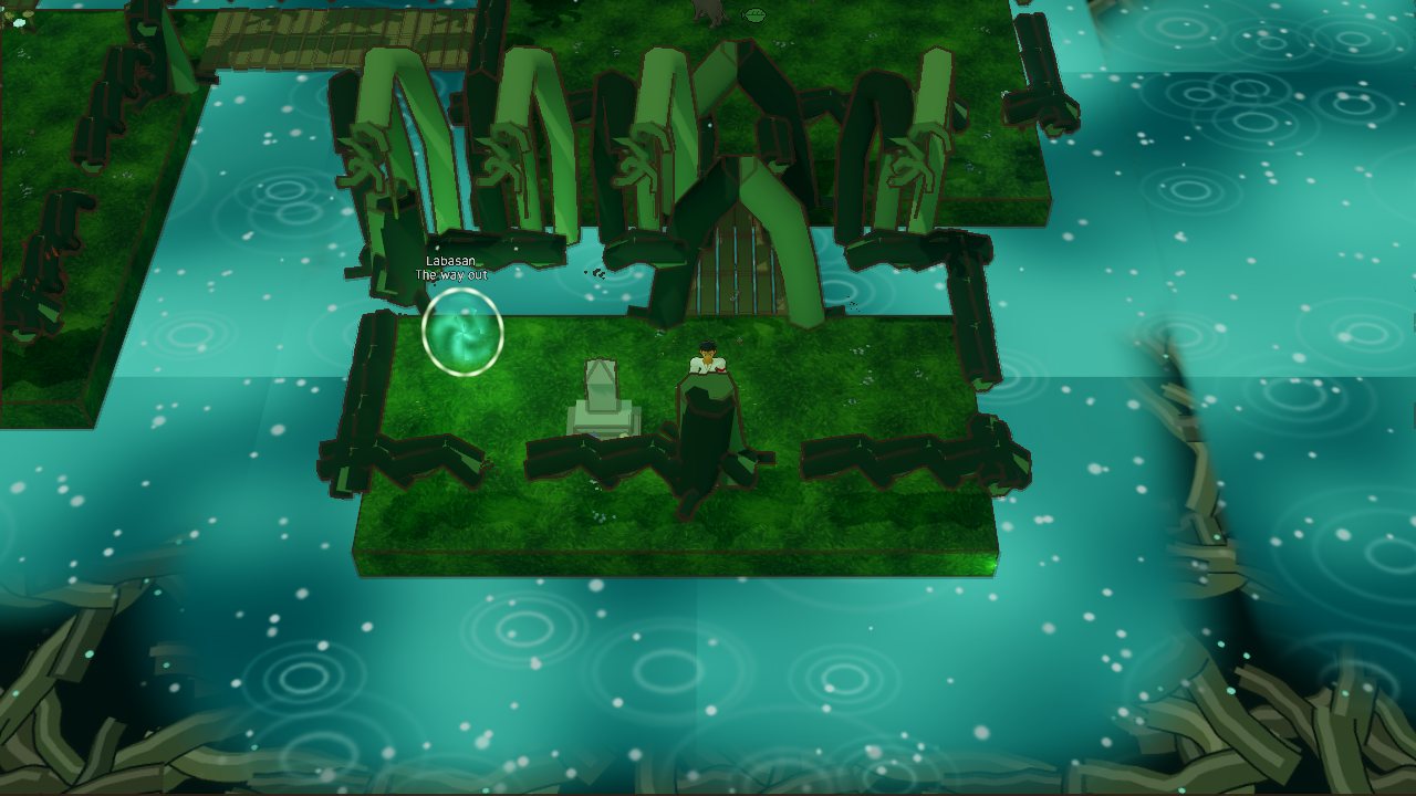 Root walls and spirit water inside the Balete realm